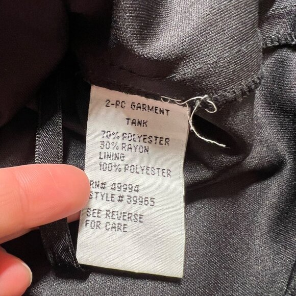 Vintage Y2K Fairy Grunge Sheer Overlay Whimsigoth Witchy Top Black Red Size 14W - Picture 8 of 11